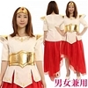 笑ってもいいんだよドレス　ＵＮＩＳＥＸ　男女兼用　レッド(コスチューム)
